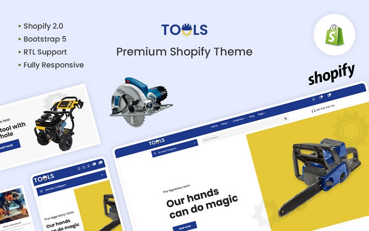 Mono - The Tools & Accessories Premium Shopify Theme.