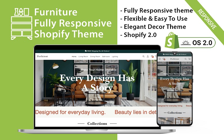 Perficient - Home Decor Shopify Theme.