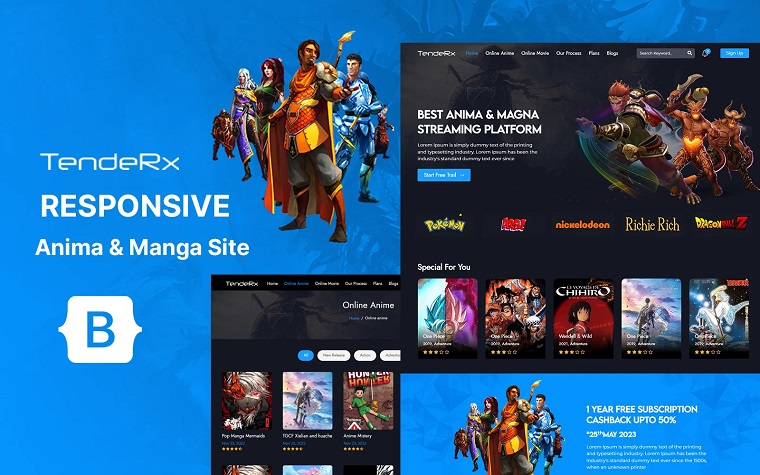 Review of Best Gaming Website Templates.
