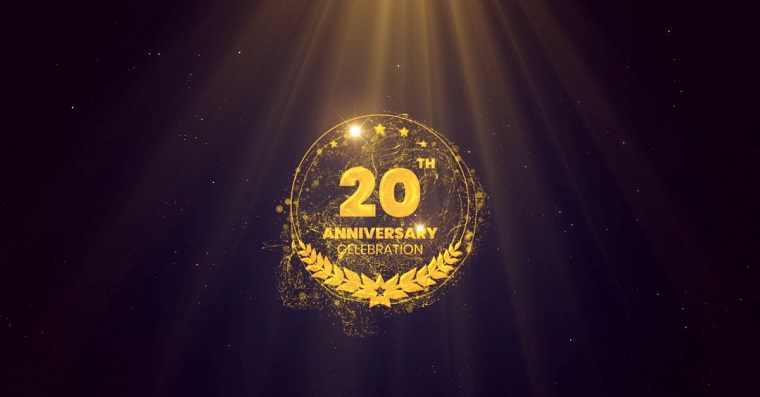 Anniversary Logo After Effects Template.
