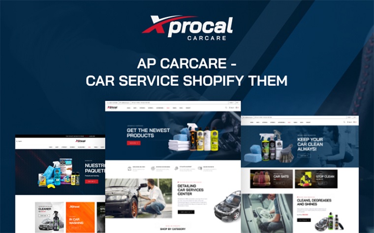 Ap Carcare - Car Service Shopify Theme.