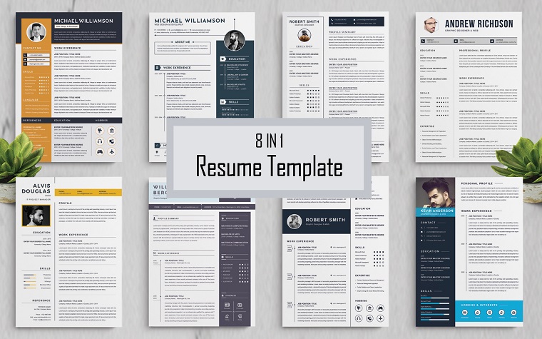 Bundle / Professional Resume Template.