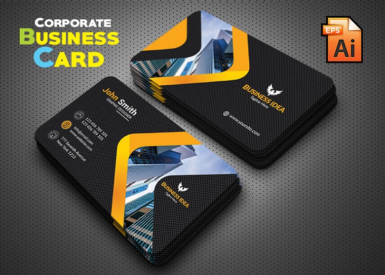Creative Business Card - Corporate Identity Template.