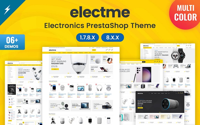 Electme - Electronics PrestaShop Theme.