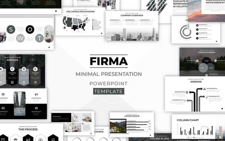 FIRMA - Minimal Powerpoint Template.