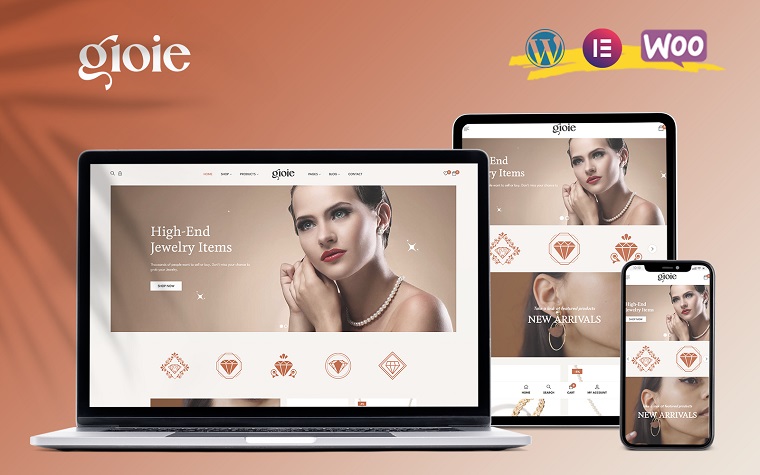 Gioie - Accessory And Jewelry Store WooCommerce Theme.