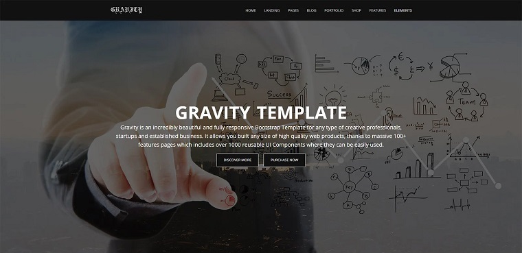 Gravity - Multi-Purpose HTML Template.