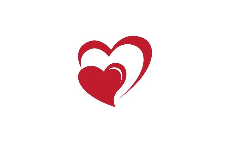 Love Heart Red Logo And Symbol 4.