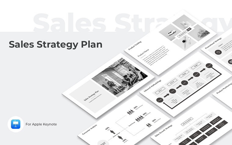 Sales Strategy Plan Keynote Template.