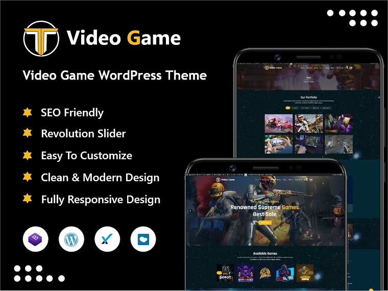 Video Game Store - Esports WordPress Theme.