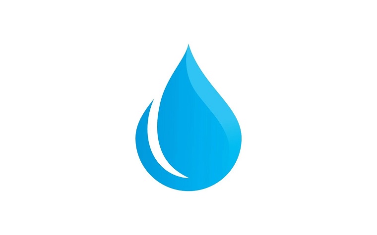 Water Drop Logo Template Vector Water Icon Design V2.