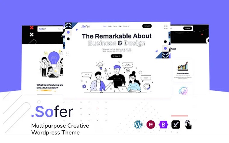 Sofer - Impressive WordPress Template.