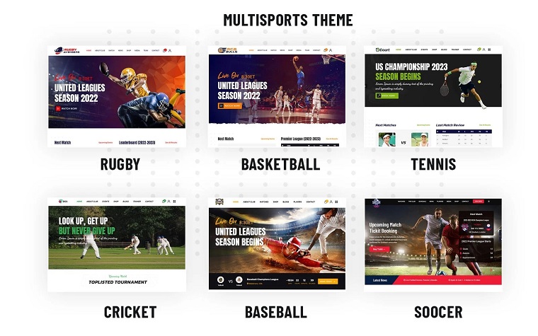 Gambol - Multipurpose Sports HTML5 Website Template.