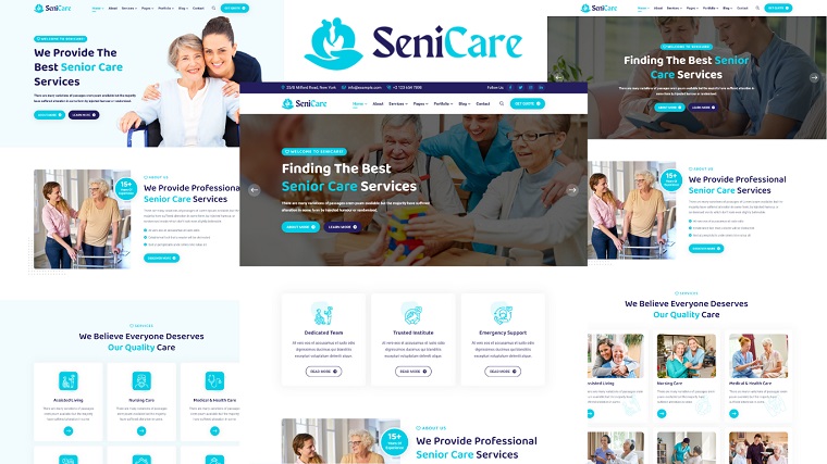 Senicare - Senior Care HTML5 Template.