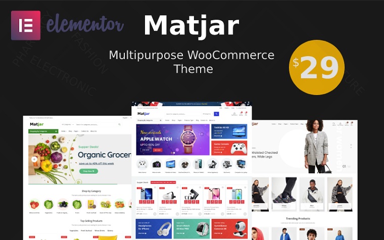 Matjar - Multipurpose WooCommerce WordPress Theme.