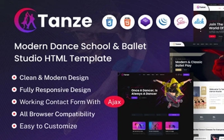 Tanze - Dancing School and Ballet Studio.