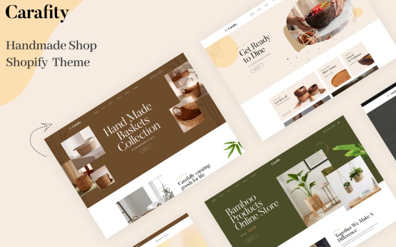 Carafity Elementor - Bamboo Handmade Prestashop