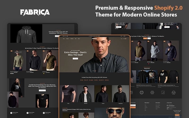 Fabrica – The Perfect Shopify Theme for Custom T-Shirts & Trendy Apparel