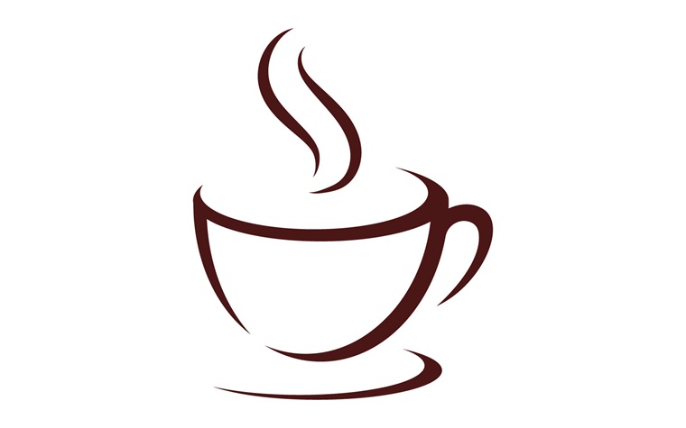 Coffee cup Logo vector V5.