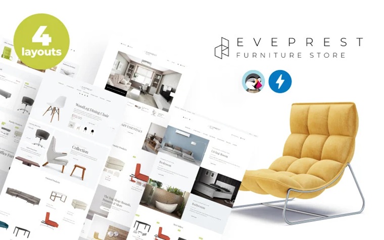 Eveprest Furniture 1.7 -  PrestaShop Theme.