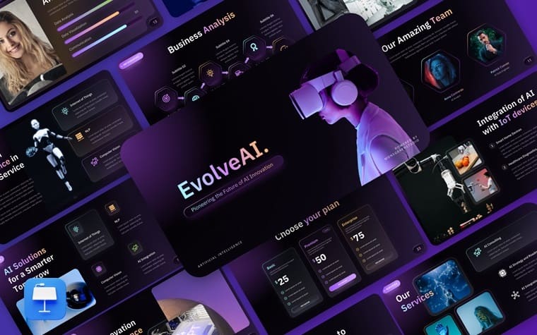 EvolveAI – AI Keynote Template.