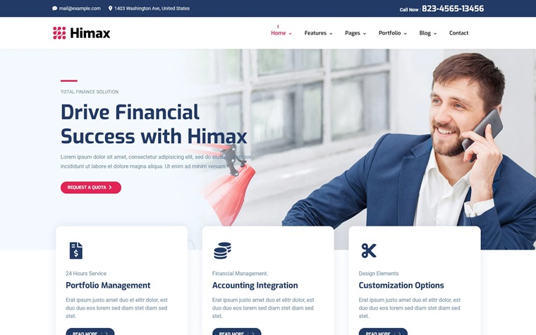 Himax Joomla Template.