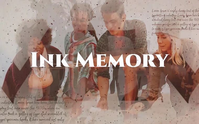 Ink Memory Premiere Pro.