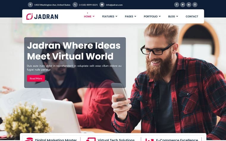 Jadran - Joomla 4 and 5 Template.