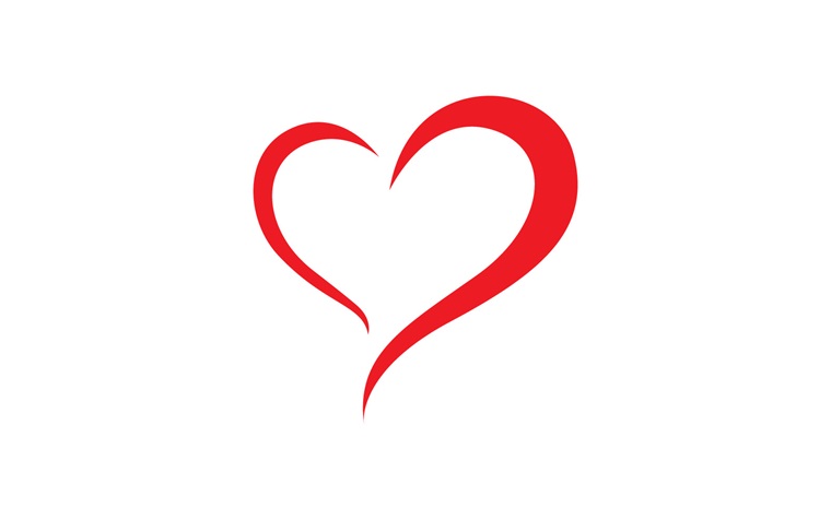 Love Heart Logo Vector V21.