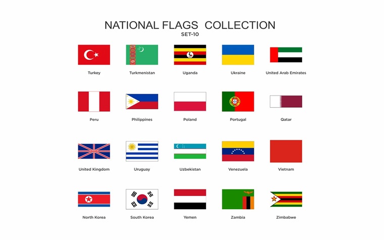 National Flags Set Vol-10 Icon.