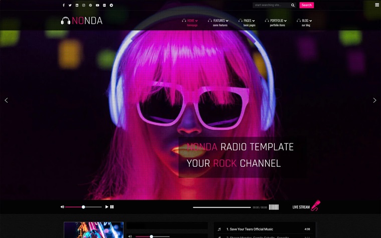 Nonda - Joomla 4 and Joomla 5 Template.