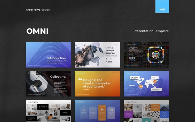 Omni Keynote Presentation Template.