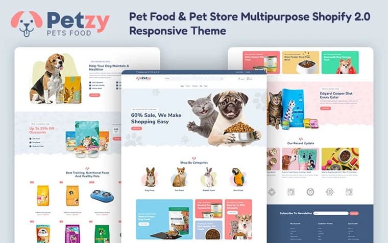 Petzy - Multipurpose Shopify 2.0 Responsive Theme.