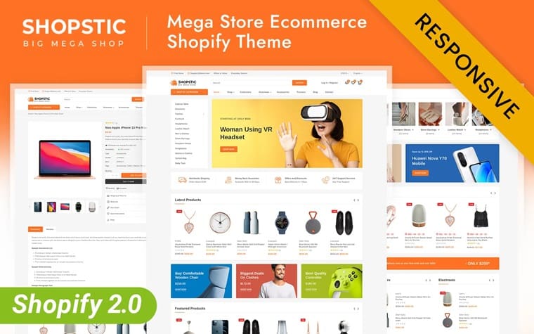 Shopstic - Shopify 2.0 Responsive Theme.