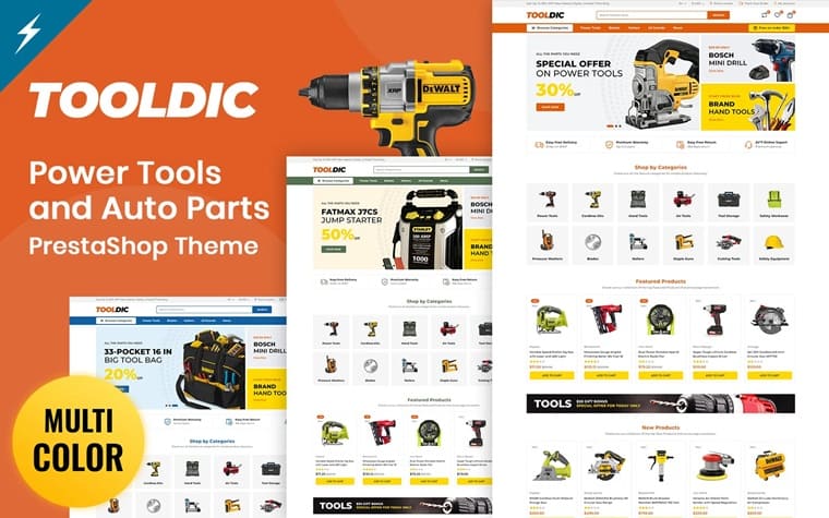 ToolDic - PrestaShop Theme.