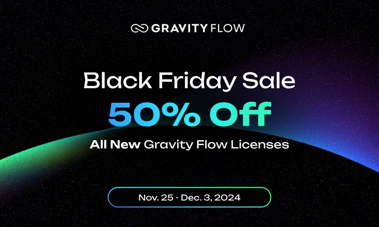 Gravity Flow Black Friday.