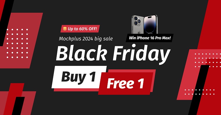 Mockplus Black Friday.