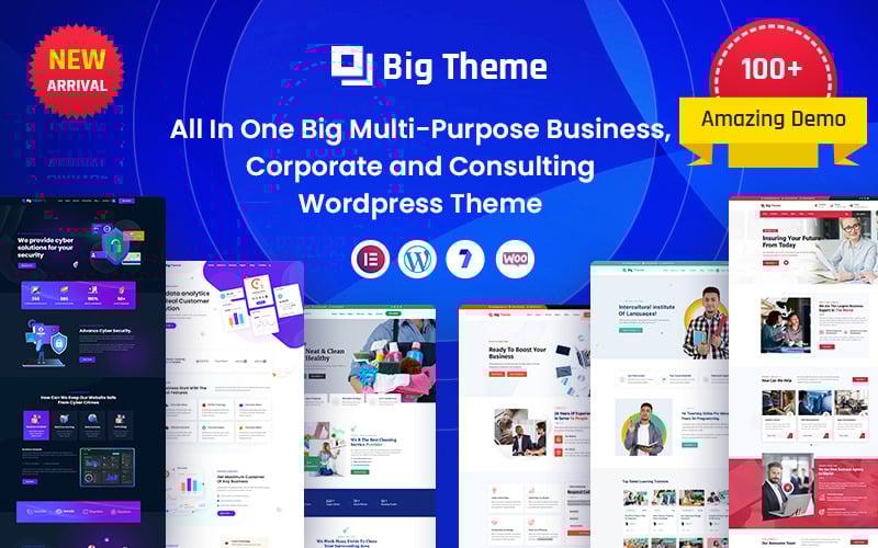 BigTheme - Business Multi-Purpose Elementor WordPress Theme