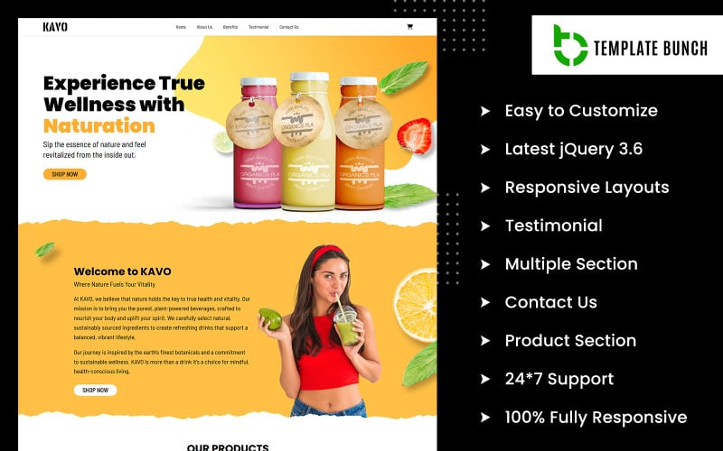 Kavo - Single Product Multipurpose Shopify Theme
