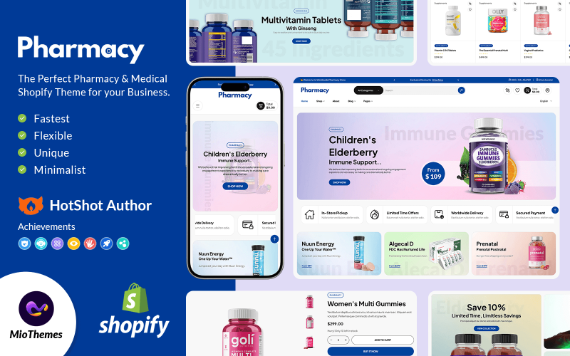 Pharmacy - Medical & Clinic Shopify 2.0 Theme
